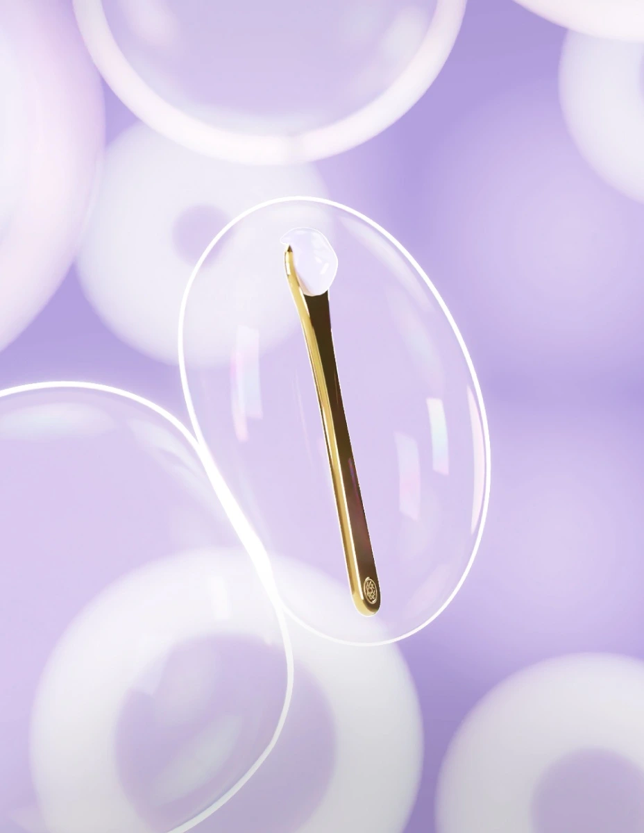 Full CG / serum, bubbles and material detail.